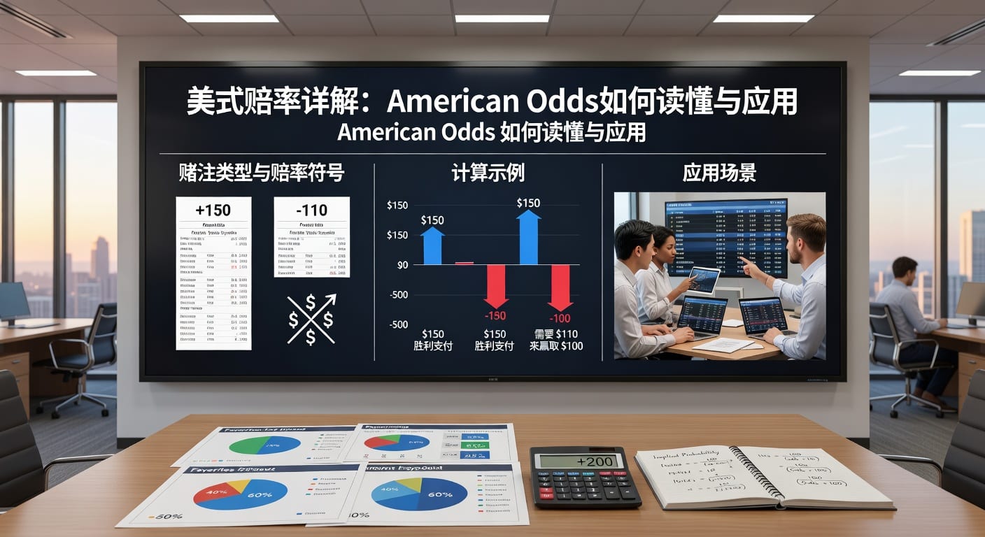 美式赔率 american odds 实战解析与亚美体育应用