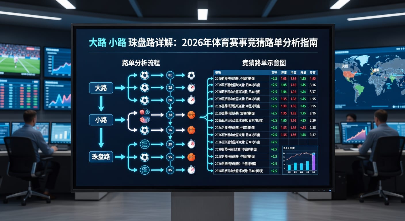 大路 小路 珠盘路 2026世界杯投注策略 乐鱼体育官网