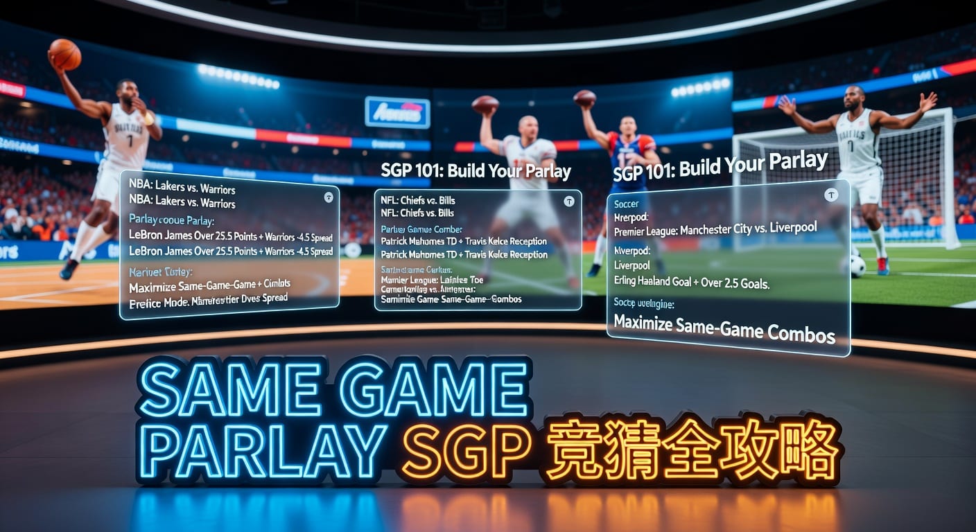 Same Game Parlay (SGP) 玩法解析：资深玩家博彩策略指南 2026