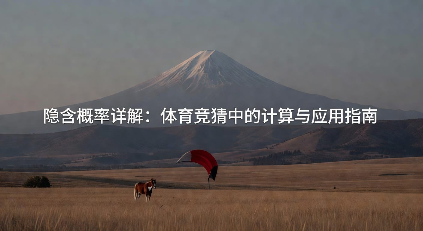 隐含概率 implied probability：体育博彩赔率深度解析与应用