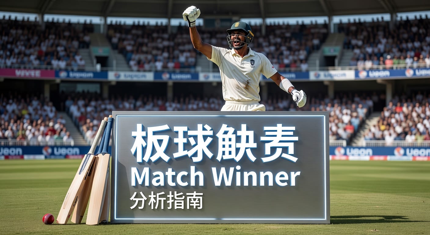 板球胜负 Match Winner 2026：关键要素与预测技巧 - 亚新体育