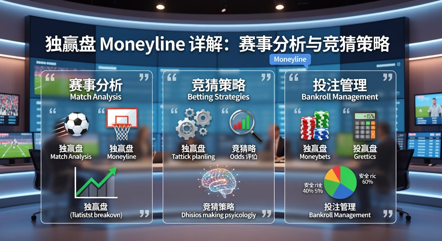 独赢盘 moneyline：2026年体育投注解读与实战判断